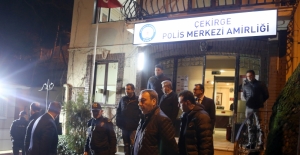 Bursa'da polis merkezine yeni yıl ziyareti