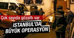 İstanbul'da  operasyon
