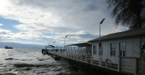 Marmara Denizi'nde ulaşıma şiddetli rüzgar engeli