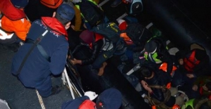 Botla Yunanistan'a kaçmaya çalışan göçmenler yakalandı