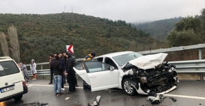 Bursa'da trafik kazası: 5 yaralı
