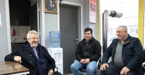 CHP Nilüfer Belediye Başkan adayı Erdem taksi şoförlüğü yaptı