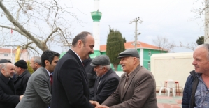 Edirne Valisi Canalp'in köy ziyaretleri