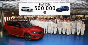 Fiat Egea üretimi 500 bin adede ulaştı