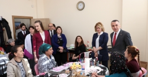 Kırklareli Valisi Bilgin, Babaeski'de ziyaretlerde bulundu