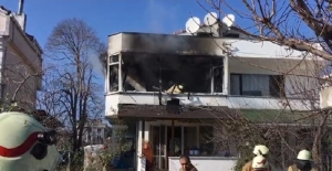 Kumburgaz'da ev yangını
