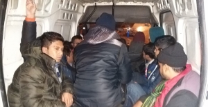 Tekirdağ'da 11 düzensiz göçmen yakalandı