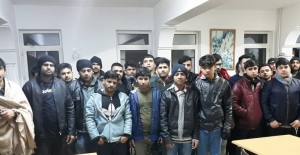 Tekirdağ'da 36 düzensiz göçmen yakalandı