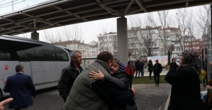 Bulgaristan'dan Bursa'ya gelip akrabalarıyla hasret giderdiler