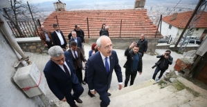 CHP Genel Başkanı Kılıçdaroğlu'ndan şehit ailesine ziyaret