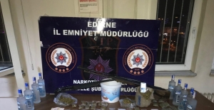Edirne'de uyuşturucu operasyonu