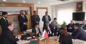 MHP Genel Başkan Yardımcısı Aksu, AK Parti'yi ziyaret etti