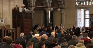 Selimiye Camisi'nde şehitler için mevlit