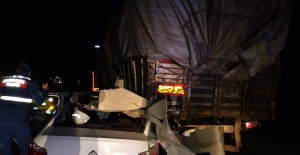 Tekirdağ'da trafik kazası: 2 ölü, 1 yaralı