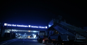 İlk tırlar İstanbul Havalimanı'nda