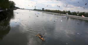 Meriç Nehrinde Kano Kayak Maratonu Yarışması