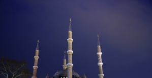 Selimiye'nin ışıkları “Dünya Saati“ için kapandı