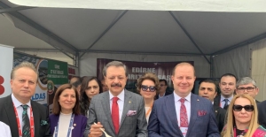 AK Parti Edirne Milletvekili Aksal'dan TOBB'a ziyaret