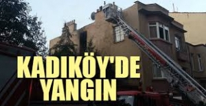 Kadıköy'de yangın