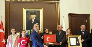 Kırklareli'nde Devlet Övünç Madalyası Tevcih Töreni