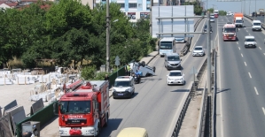 Derince'de trafik kazası: 2 yaralı