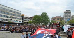 Lüleburgaz'da gençlik yürüyüşü yapıldı
