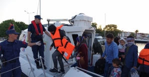 Çanakkale'de 41 düzensiz göçmen yakalandı