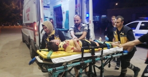 İnegöl'de beşinci kattan düşen çocuk yaralandı