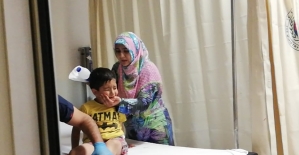 İnegöl'de otomobilin çarptığı çocuk yaralandı