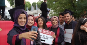 İstanbul Rumeli Üniversitesinde mezuniyet töreni