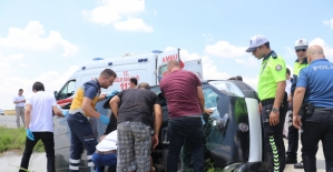 Kırklareli'nde trafik kazası: 3 yaralı