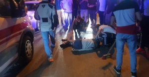 Kocaeli'de otomobille motosiklet çarpıştı: 1 yaralı