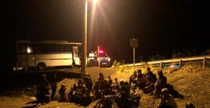 Balıkesir'de 99 düzensiz göçmen yakalandı