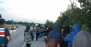 Çanakkale'de 45 düzensiz göçmen yakalandı