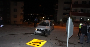 İnegöl'de trafik kazası: 2 yaralı