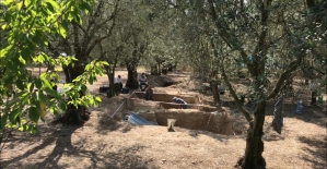 İznik'te geç Roma dönemine ait mezar bulundu
