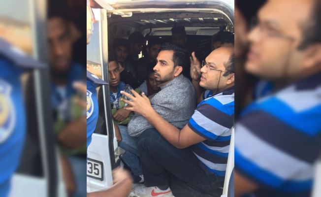 Tekirdağ'da 14 düzensiz göçmen yakalandı