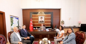 WFP İstanbul Bölge Müdürü Dennis'ten Vali Nayir'e ziyaret