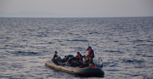 Ege Denizi'nde 36 düzensiz göçmen yakalandı