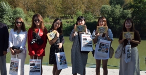 Güney Koreli turistler Bilecik'e hayran kaldı