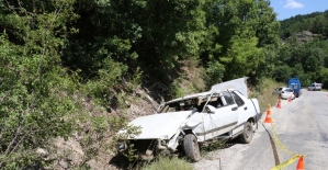 Kırklareli'nde trafik kazası: 1 ölü, 1 yaralı