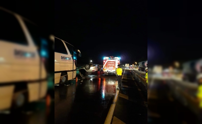 Yalova'da trafik kazası: 1 ölü, 1 yaralı