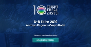 10. Türkiye Enerji Zirvesi 6-8 Ekim'de Antalya'da düzenlenecek