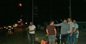 Balıkesir'de otomobilin çarptığı üniversite öğrencisi yaralandı