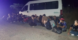 Çanakkale'de 48 düzensiz göçmen yakalandı