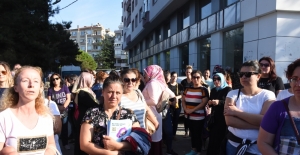 Çorlu'da öğrenci velilerinden protesto eylemi