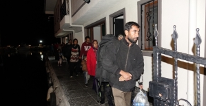 Kuzey Ege'de 49 düzensiz göçmen yakalandı