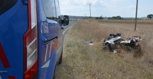 Tekirdağ'da ATV aracı devrildi: 1 ölü