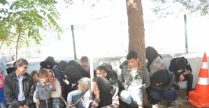Çanakkale'de 190 düzensiz göçmen yakalandı