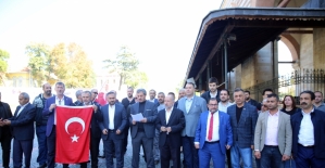 Edirne'de STK'lardan Barış Pınarı Harekatı'na destek
